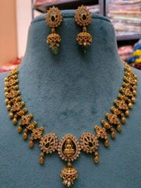 Real Gold Copy Antique Set  - Vz, green