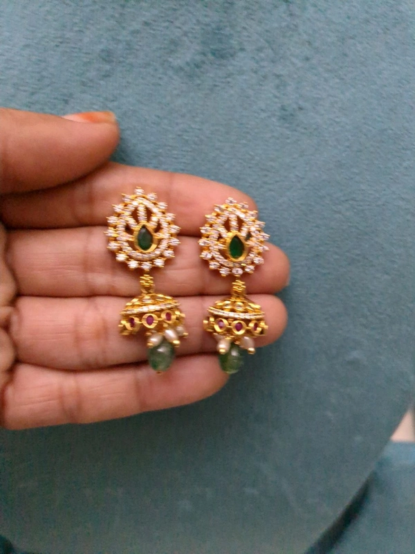 Real Gold Copy Antique Set  - Vz, green