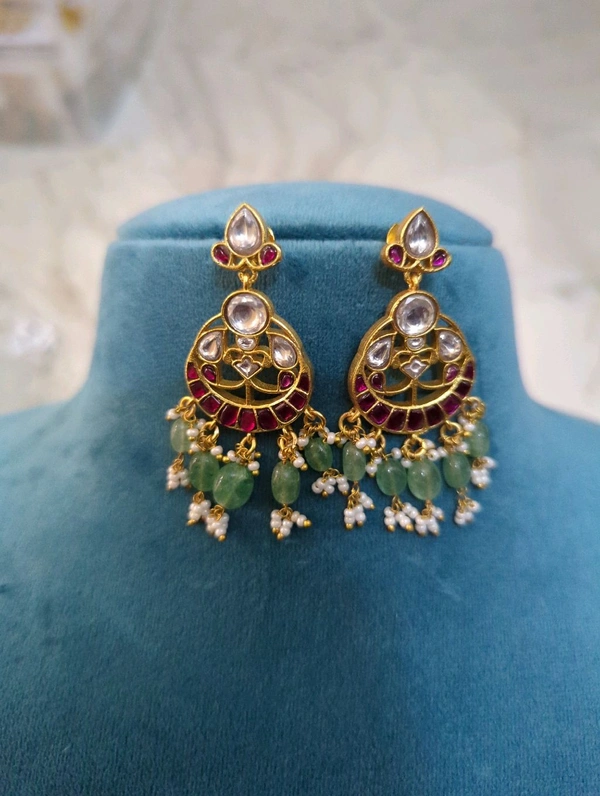 Jadua Kundan Earrings  - Vz