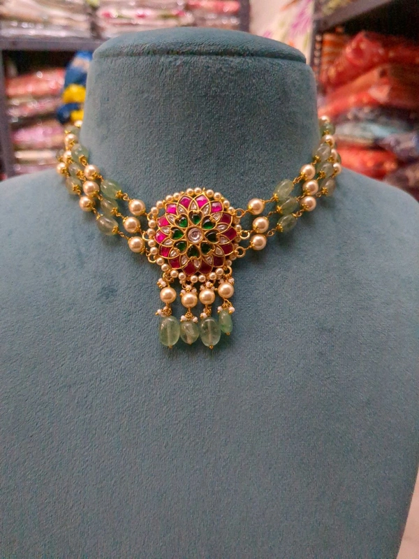 Premium Jadua Kundan Chockes  - Vz