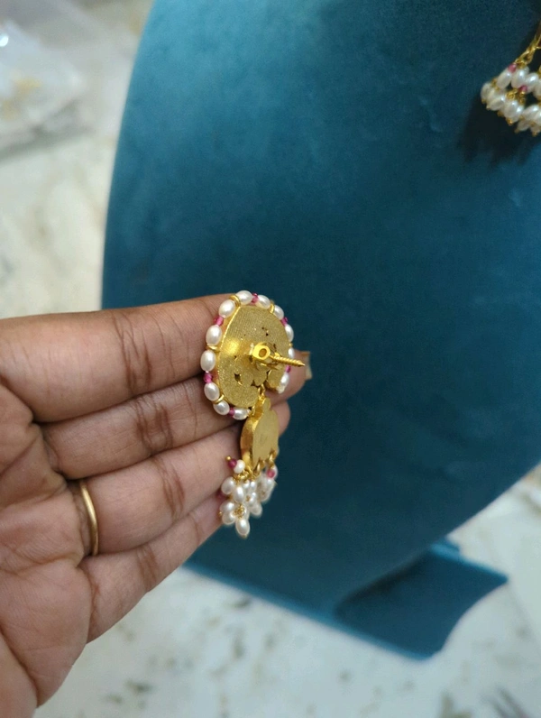 Jadua Kundan Designer Earrings  - Vz