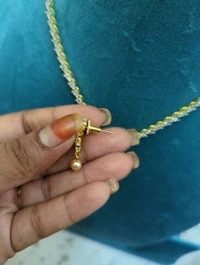 Diamond Copy Neck Set  - Vz, green