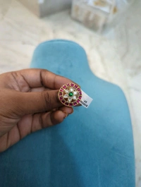 Jadua Kundan Adjustable Finger Ring - Vz