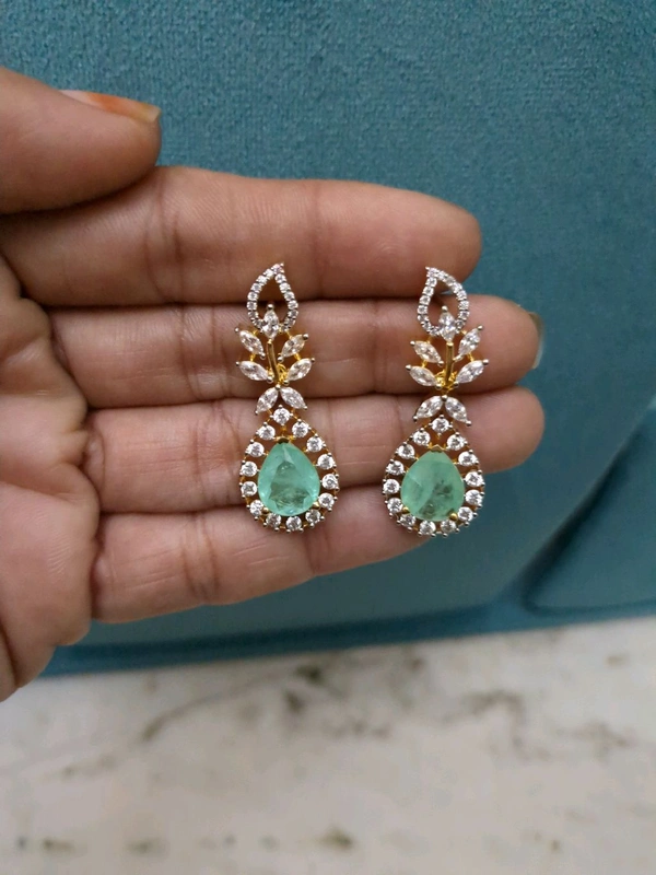 Diamond Copy Neck Set  - Vz, Jungle Mist