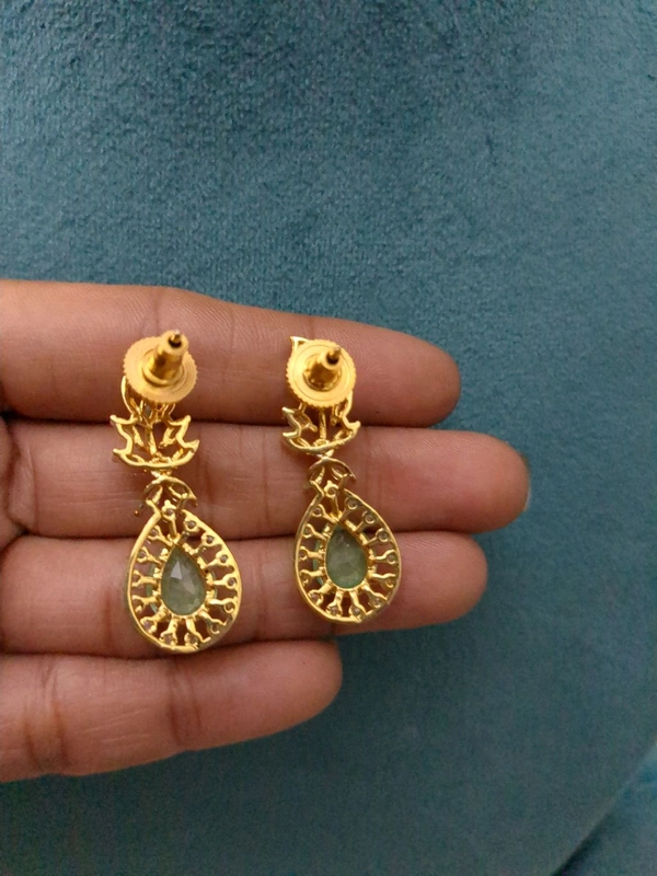 Diamond Copy Neck Set  - Vz, Jungle Mist