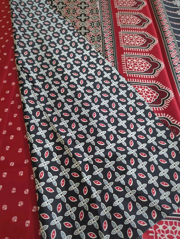 Model Silk Digital  - red