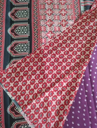 Model Silk Digital  - Purple