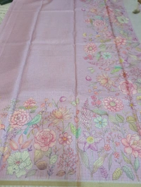 Soft Tusser Checks - Blue Chalk 3