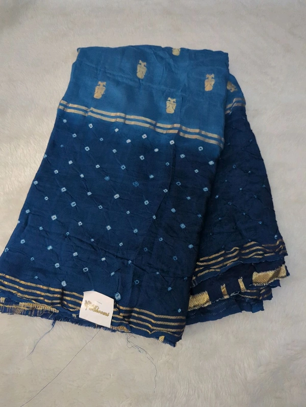 Pure Chiniya Bandini  - Blue
