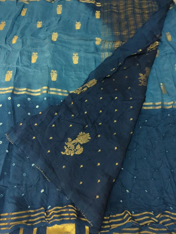 Pure Chiniya Bandini  - Blue