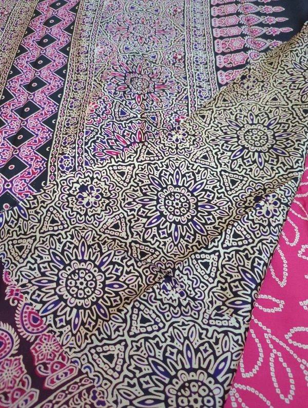 Model Silk Digital  - pink