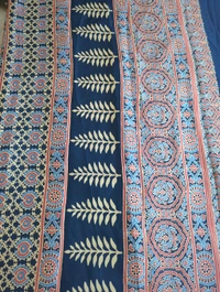 Model Silk Digital  - Navy Blue