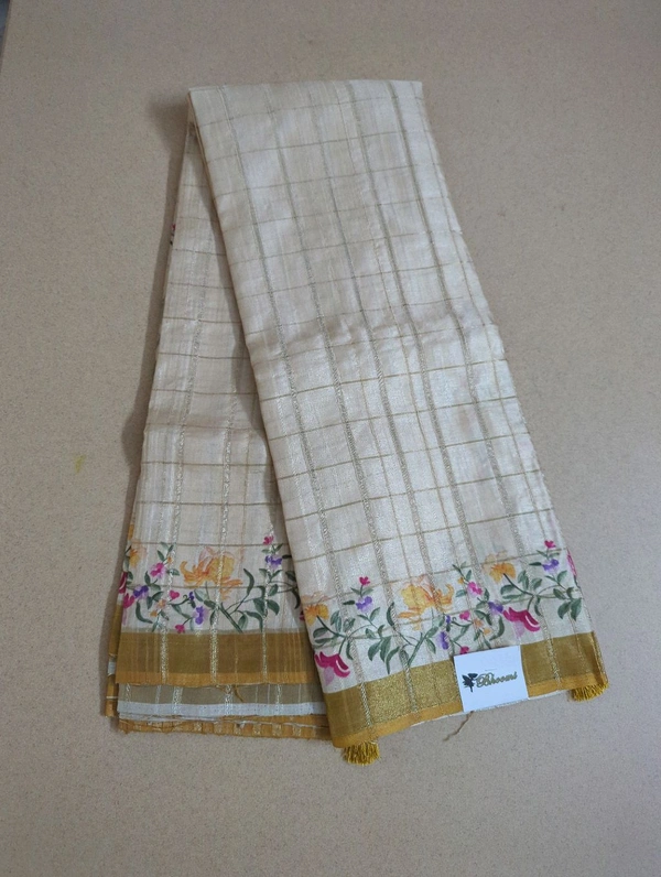 Tusser Checks Designer  - Web Orange