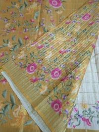 Tusser Checks Designer  - Web Orange