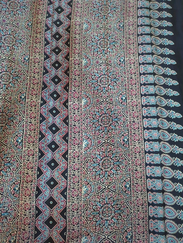 Model Silk Digital  - Navy Blue