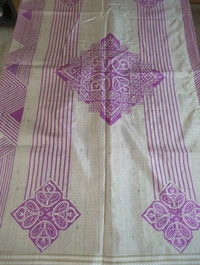 Designer Tussar  - Blush Pink