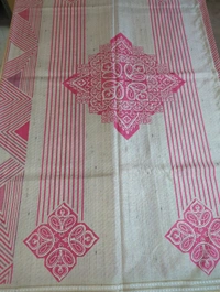 Designer Tussar  - Tickle Me Pink