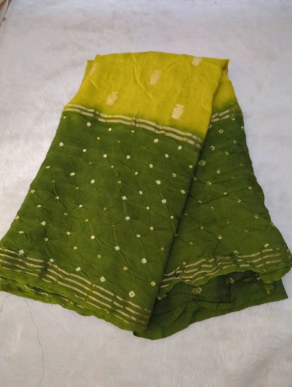 Pure Chiniya Bandini  - green