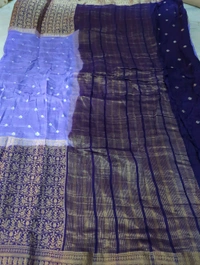 Pure Chiniya Bandini Designer - Heliotrope