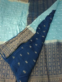 Pure Chiniya Bandini Designer - Jungle Mist