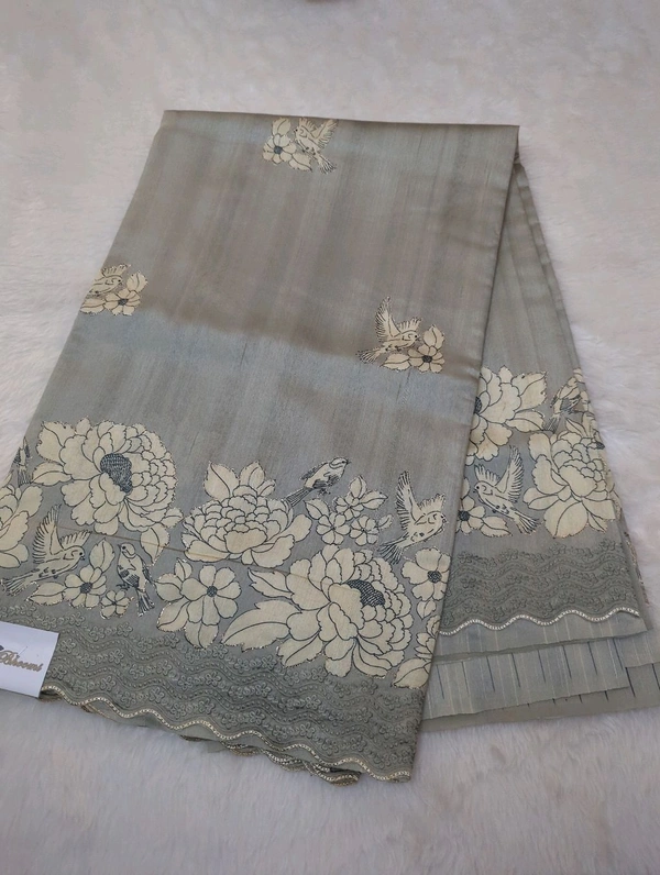 Designer Tusser - green