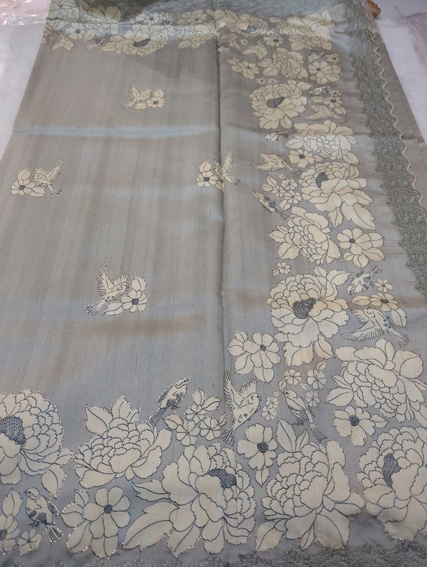 Designer Tusser - green