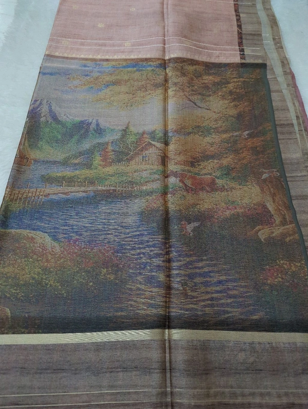 Manipuri Tusser  - Brown 3