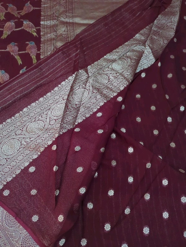 Pure Chinnon Designer  - Maroon