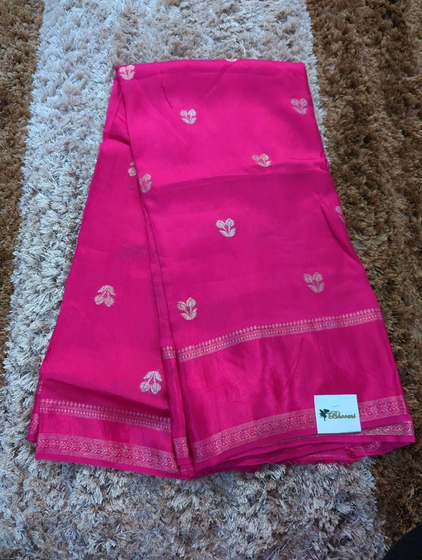 Premium Dola With Handwork  - pink
