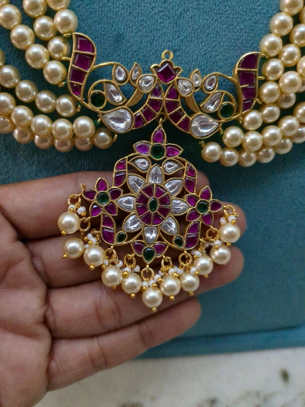 Premium Jadua Kundan Rani Haram - Vz, White