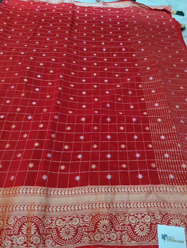 Pure Chinnon Check's  - Red