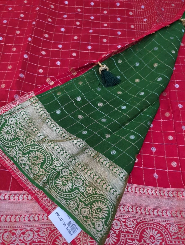 Pure Chinnon Check's  - Red