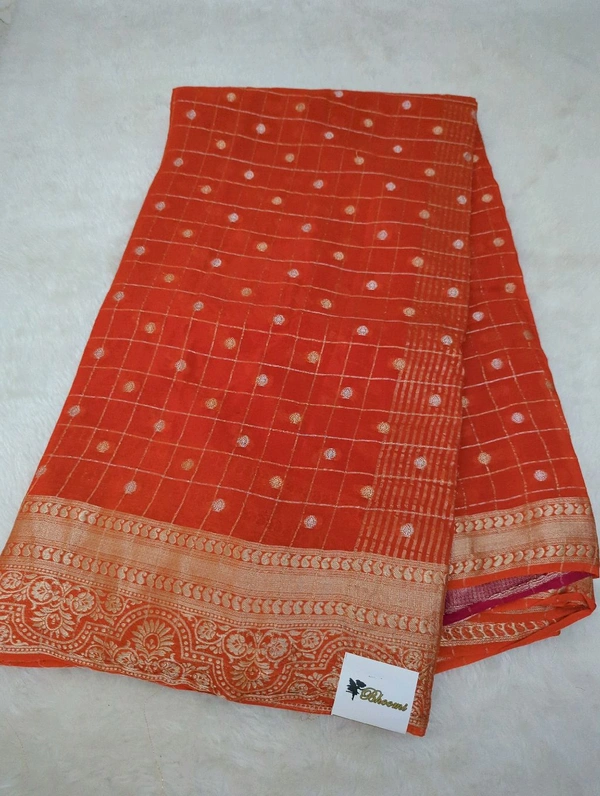 Pure Chinnon Check's  - orange