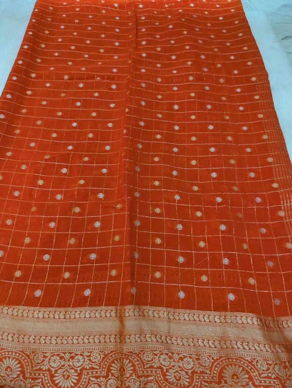 Pure Chinnon Check's  - orange