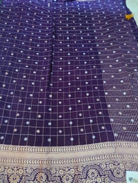 Pure Chinnon Check's  - purple