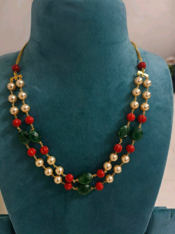 Real Beads Mala With kattuteega