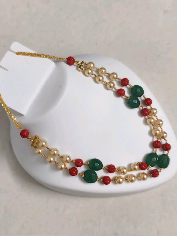 Real Beads Mala With kattuteega