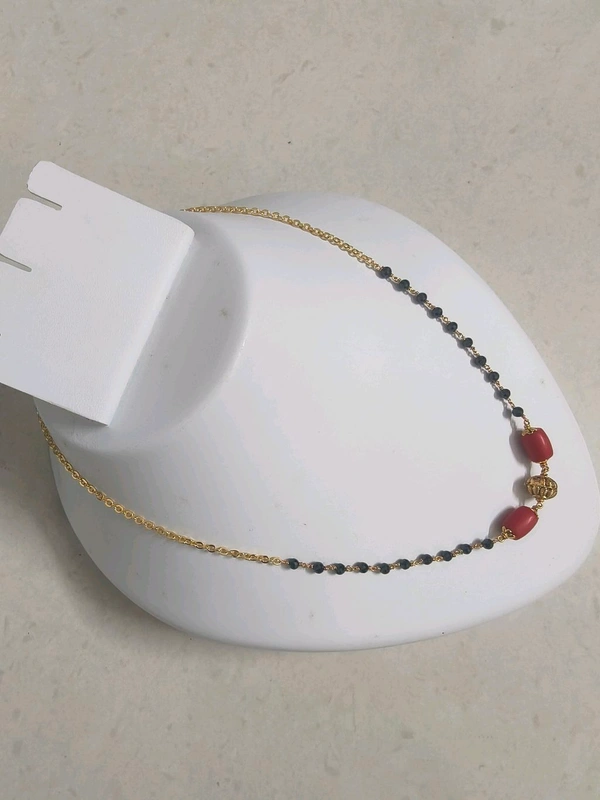 Black Cz's With Corals