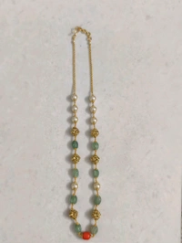 Real Beads Mala With Kattuteega