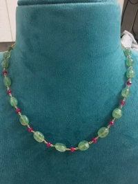 Real Russian Beads And Chethan Ruby