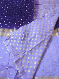 Designer Crepe Bandhej - Seance