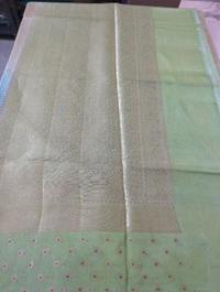 Fancy Mango Tusser  - green