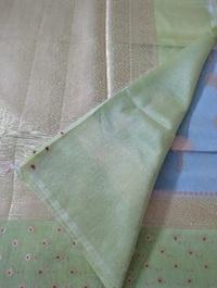 Fancy Mango Tusser  - green