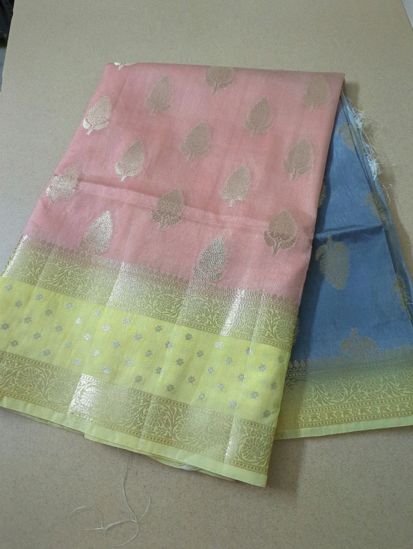 Fancy Mango Tusser  - yellow