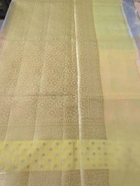 Fancy Mango Tusser  - yellow