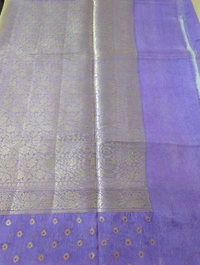 Fancy Mango Tusser  - Heliotrope