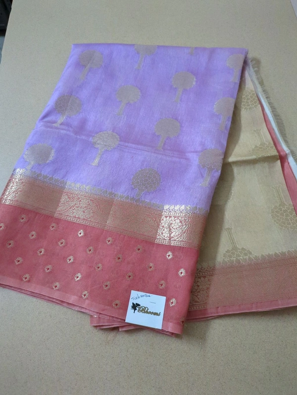 Fancy Mango Tusser  - Tickle Me Pink