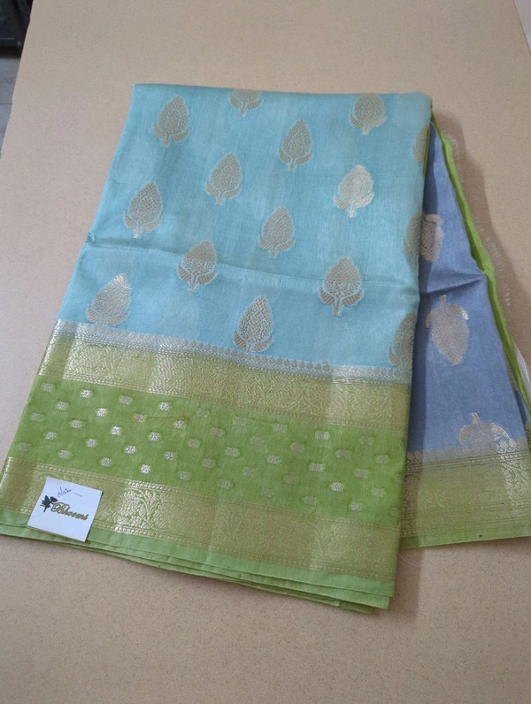 Fancy Mango Tusser  - Olivine