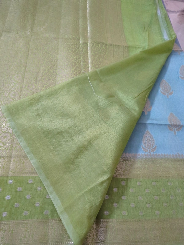 Fancy Mango Tusser  - Olivine