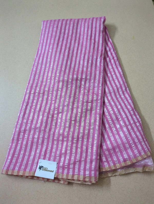 Pure Dupion Crush  - Blush Pink